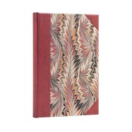 Rubedo (Cockerell Marbled Paper) Midi Unlined Hardcover Journal