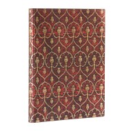 Red Velvet Ultra Lined Softcover Flexi Journal (Elastic Band Closure)
