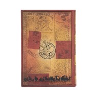 Asterix & Obelix (The Adventures of Asterix) Midi Unlined Hardback Journal (Elastic Band Closure)