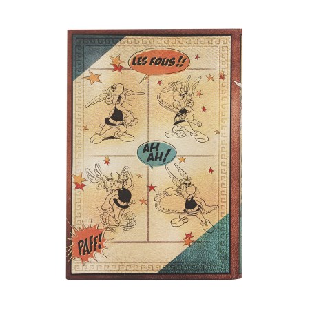 Asterix the Gaul (The Adventures of Asterix) Midi Lined Hardback Journal (Elastic Band Closure)
