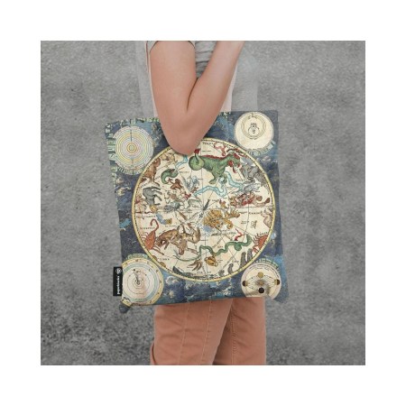 Celestial Planisphere (Early Cartography) Canvas Bag