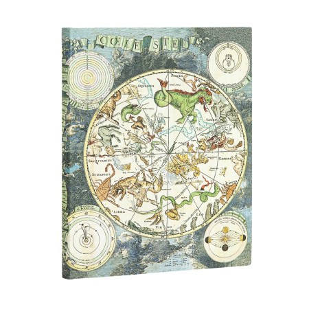 Celestial Planisphere Ultra Lined Softcover Flexi Journal