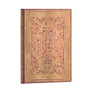 Golden Pathway Midi Lined Hardcover Journal (Elastic Band Closure)