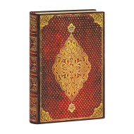 Golden Trefoil Mini Unlined Hardcover Journal