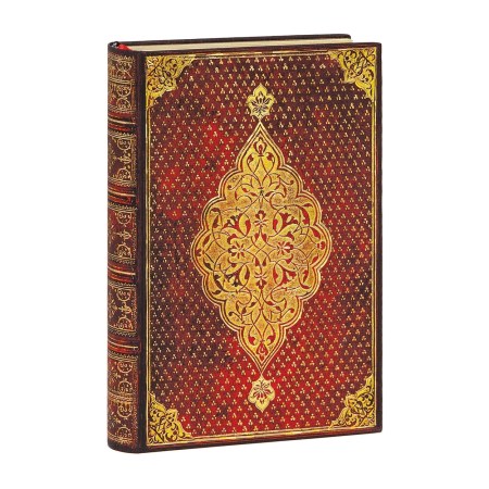 Golden Trefoil Mini Unlined Hardcover Journal