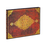 Golden Trefoil Unlined Hardcover Guest Book