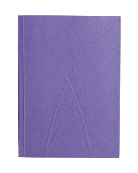 Plum (Puro) A6 Lined Notebook