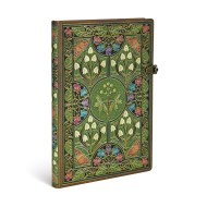 Poetry in Bloom Midi Lined Journal (Clasp Closure)