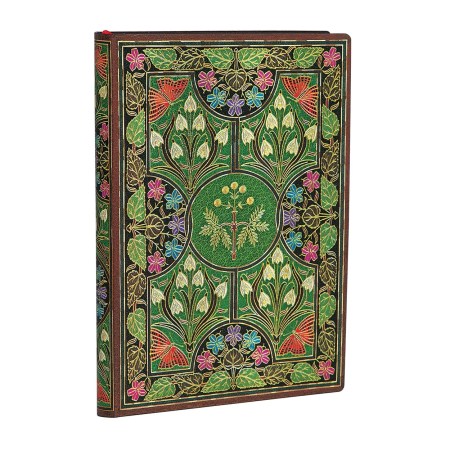 Poetry in Bloom Mini Lined Softcover Flexi Journal (176 pages)