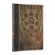 The Chanin Rise (New York Deco) Ultra Lined Hardback Journal (Elastic Band Closure)