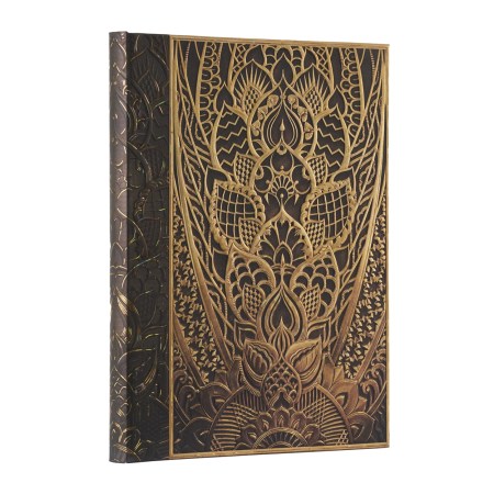 The Chanin Rise (New York Deco) Ultra Unlined Hardback Journal (Elastic Band Closure)