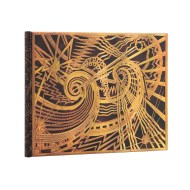 The Chanin Spiral (New York Deco) Unlined Guest Book
