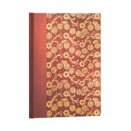The Waves (Volume 4) Midi Lined Hardcover Journal (Elastic Band Closure)