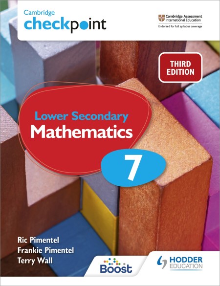 Cambridge Checkpoint Lower Secondary Mathematics Stage 7 Student’s Book Third Edition Boost eBook