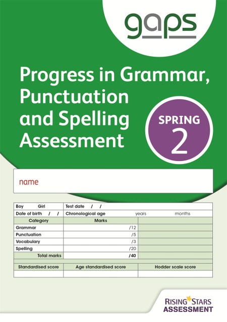 GAPS Test 2, Spring Pack 10 (Progress in Grammar, Punctuation and Spelling Assessment)