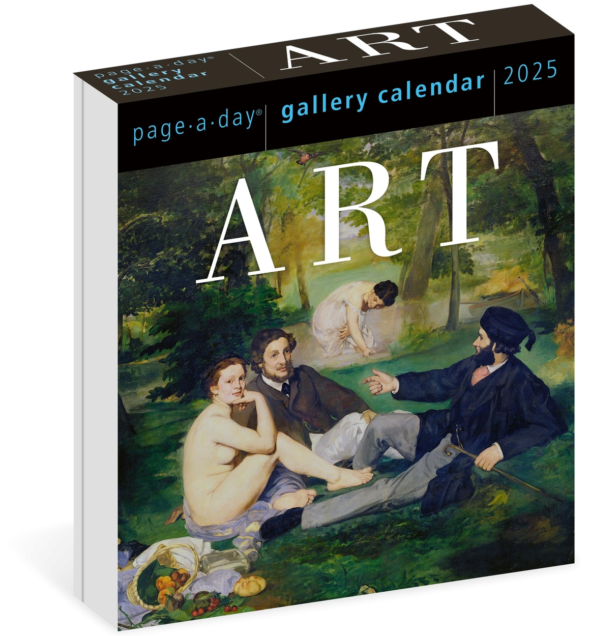 Art PageADay Gallery Calendar 2025 by Workman Calendars Hachette UK