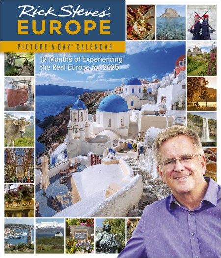 Rick Steves’ Europe Picture-A-Day® Wall Calendar 2025