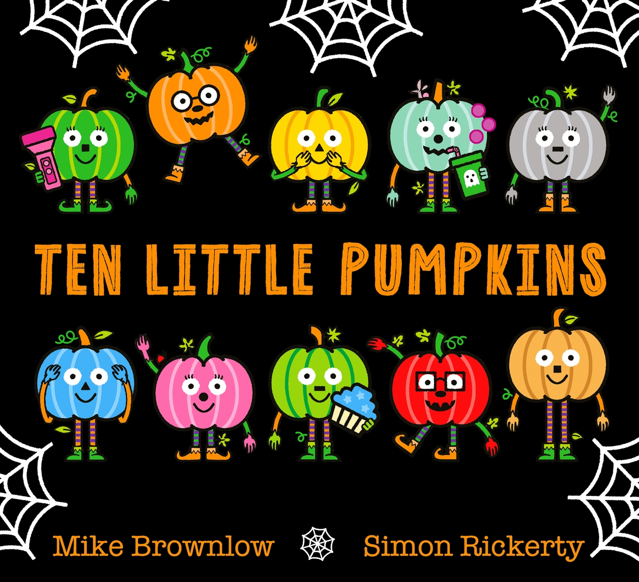 Cover of Ten Little Pumpkins