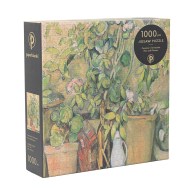 Cezanne’s Terracotta Pots and Flowers 1000 Piece Jigsaw Puzzle