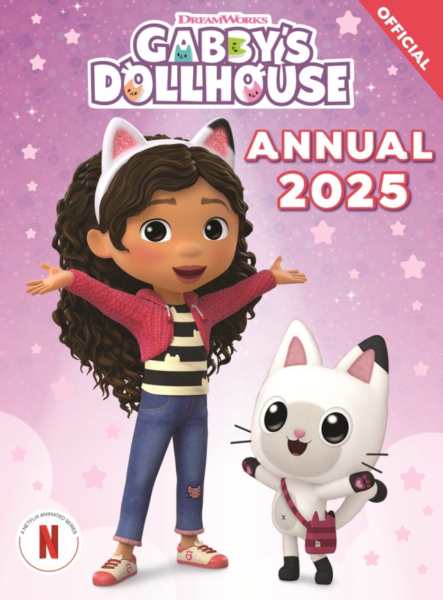 DREAMWORKS GABBY'S DOLLHOUSE Kersttrui | Gabbys Meisjes Kerstsweater | Kersttruien voor Kinderen | Roze 104