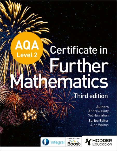 AQA Level 2 Certificate in Further Mathematics (3rd edition) Boost eBook