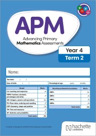 Advancing Primary Mathematics Assessments, Year 4 Term 2, 10pk