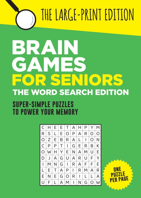 Brain Games for Seniors: The Word Search Edition