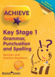 Achieve KS1 Grammar, Punctuation & Spelling Revision & Practice Questions 10 Copy Pack