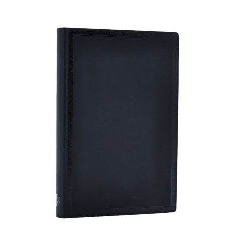 Black Edition Bold (Black Edition) Mini Lined Softcover Flexi Journal (Elastic Band Closure)
