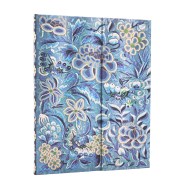Blue Willow (Celebrate Hanfu) Ultra Lined Hardcover Journal (Wrap Closure)