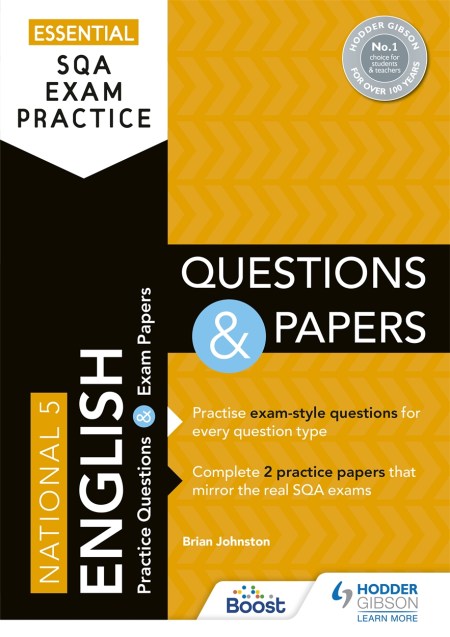 Essential SQA Exam Practice: National 5 English Questions and Papers: Boost eBook