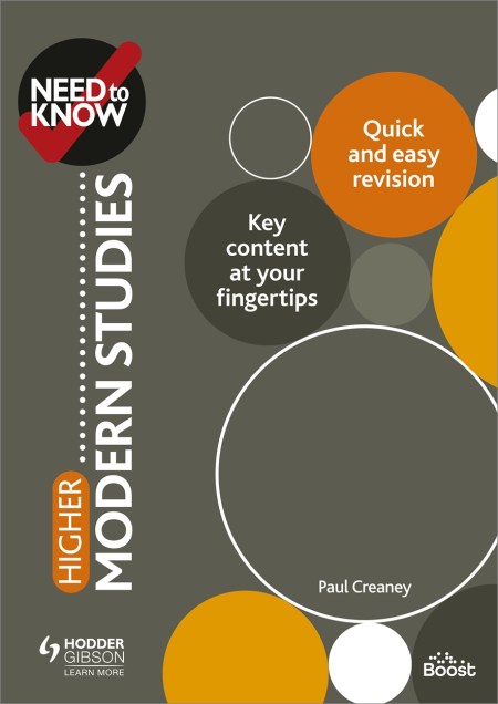 Need to Know: Higher Modern Studies: Boost eBook