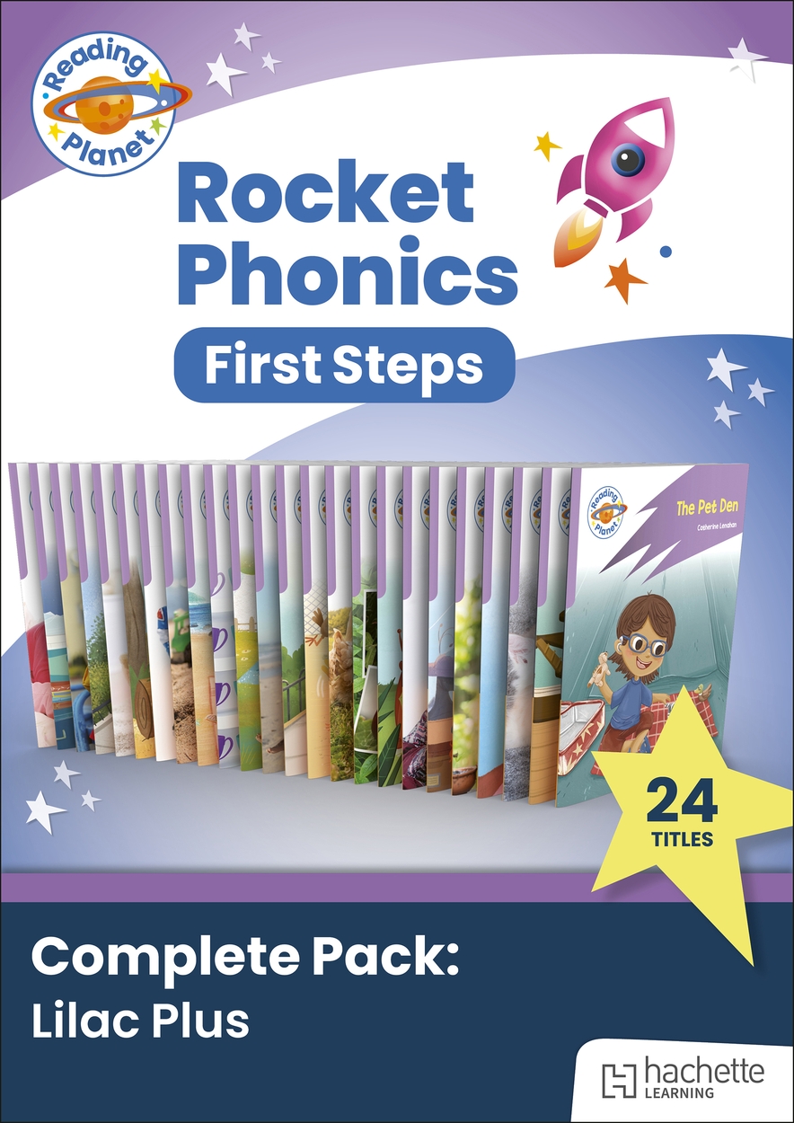 Reading Planet: Rocket Phonics – First Steps Readers Pack (Lilac Plus