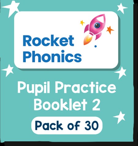 Reading Planet Rocket Phonics – Pupil Practice Booklet 2 – Pack of 30