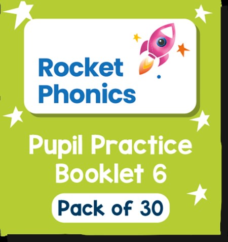 Reading Planet Rocket Phonics – Pupil Practice Booklet 6 – Pack of 30
