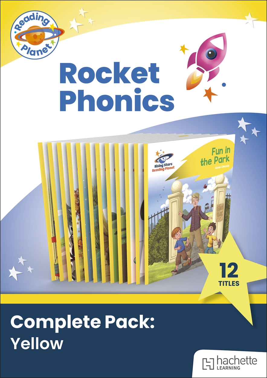 Reading Rockets Pamphlet Reading Planet Rocket Phonics Yellow Complete Pack by | Hachette UK