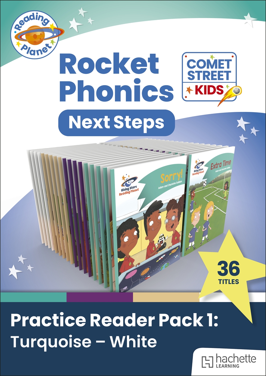 Rocket Digraph Rocket Phonics Next Steps: Practice Reader Pack 1 (Comet Street Kids ...