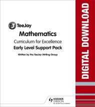 TeeJay Mathematics CfE Early Level Support Pack