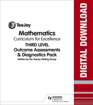 TeeJay Mathematics CfE Third Level Outcomes Assessments & Diagnostics Pack