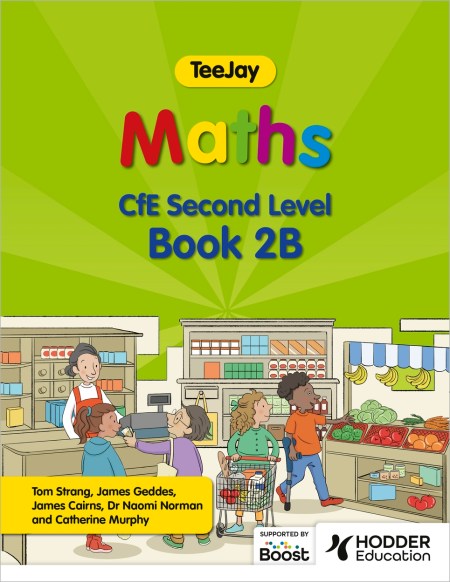 TeeJay Maths CfE Second Level Book 2B Second Edition Boost eBook