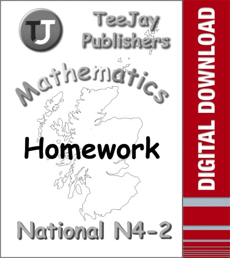 TeeJay National 4 Mathematics Homework Pack (Book 2)
