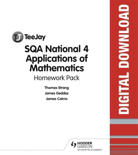 TeeJay SQA National 4 Applications of Mathematics Homework Pack