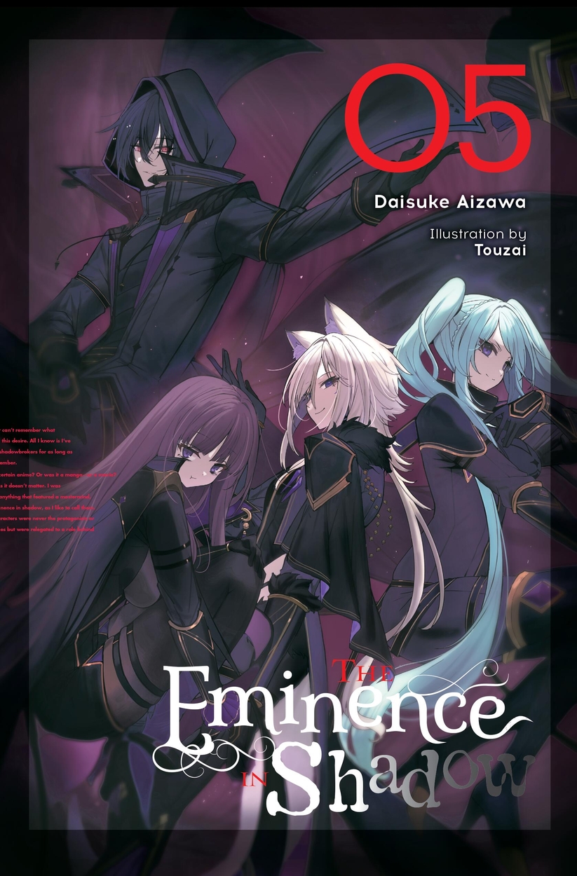 The Eminence in Shadow, Vol. 5 (light novel) by Daisuke