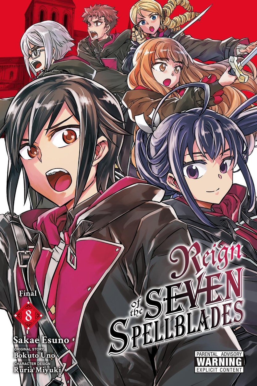 Reign of the Seven Spellblades, Vol. 8 (manga) by Andrew