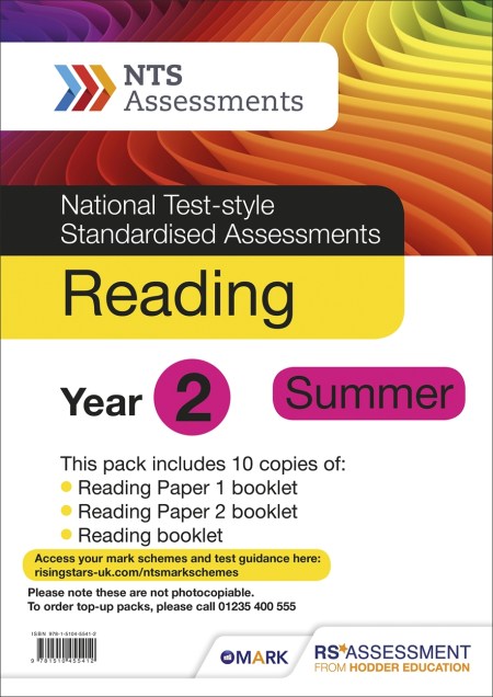 NTS Reading Year 2, Summer PK10 (National Test-style Standardised Assessments)