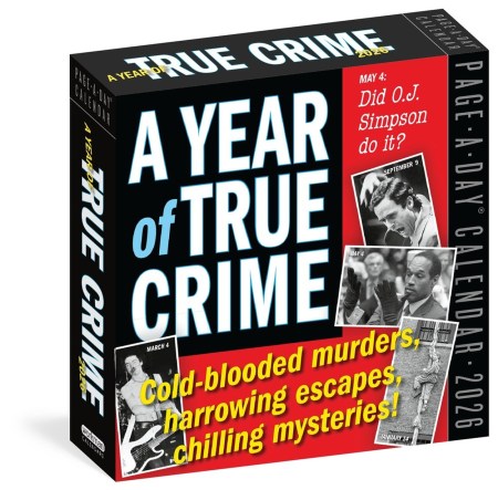 Year of True Crime Page-A-Day® Calendar 2026