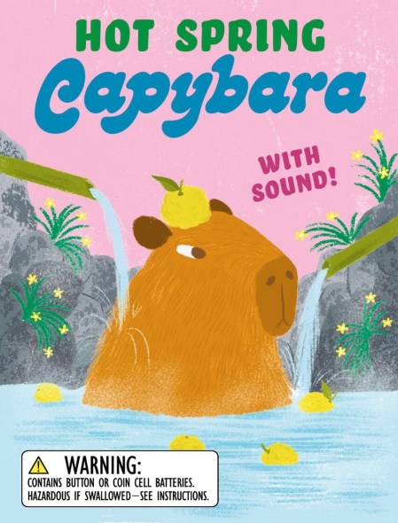 Hot Spring Capybara Figurine