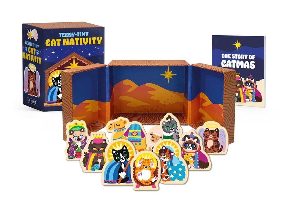 Sam Nativity Teeny-Tiny Cat Nativity by Sam Stall | Hachette UK