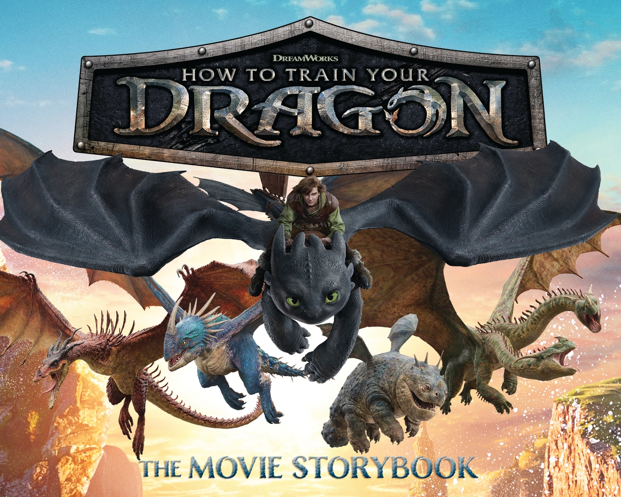 DreamWorks How To Train Your Dragon: The Movie Storybook by Gloria