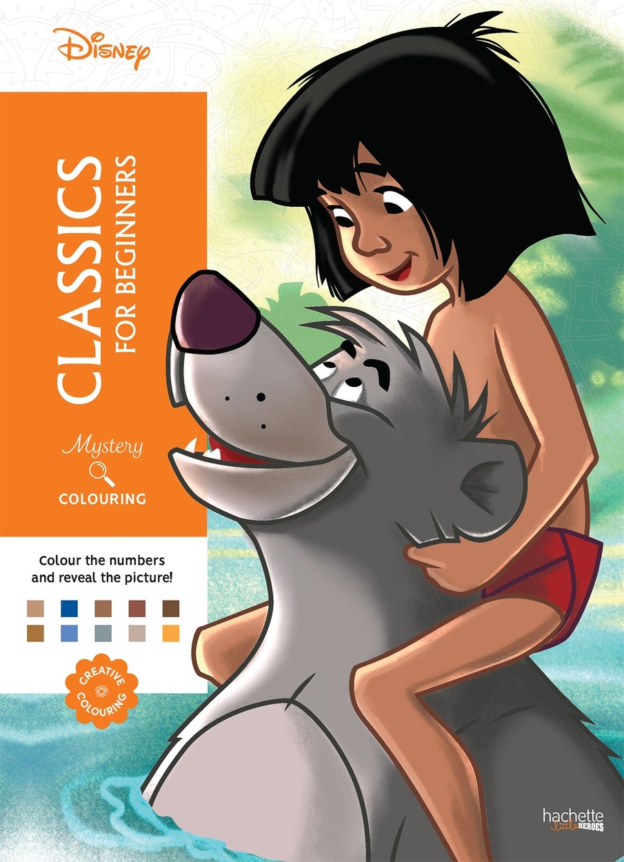 Mystery Colouring – Classics for Beginners — coloring book cover
